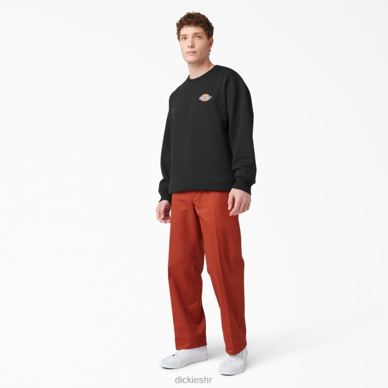 majica s izvezenim logotipom na prsima od flisa muškarci Dickies redovito 6BPL61132 odjeća