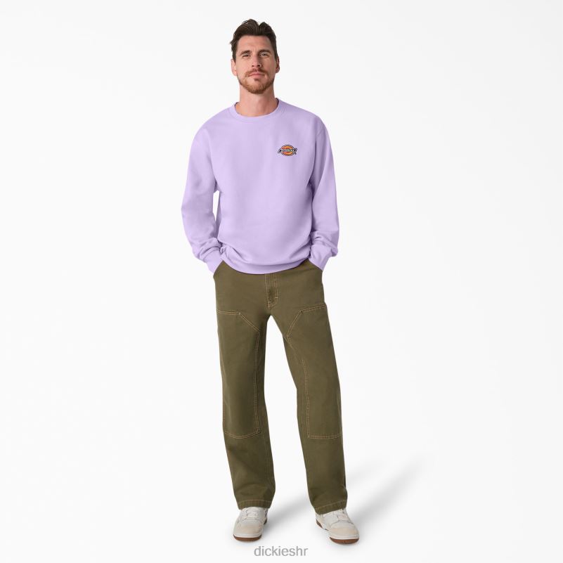 majica s izvezenim logotipom na prsima od flisa muškarci Dickies redovito 6BPL61134 odjeća