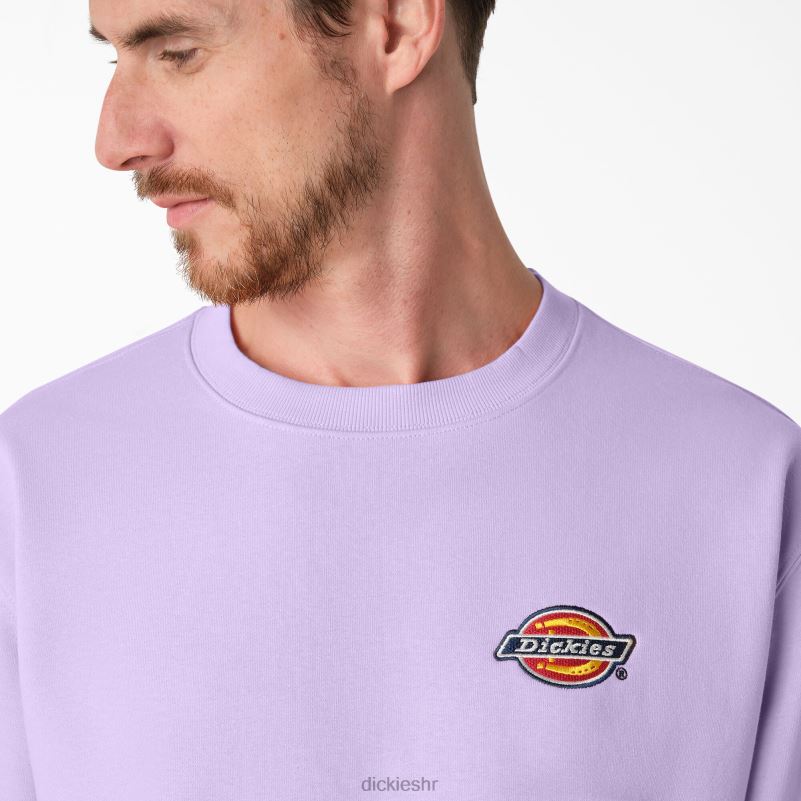 majica s izvezenim logotipom na prsima od flisa muškarci Dickies redovito 6BPL61134 odjeća
