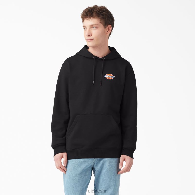majica s kapuljačom s izvezenim logotipom na prsima muškarci Dickies redovito 6BPL61209 odjeća