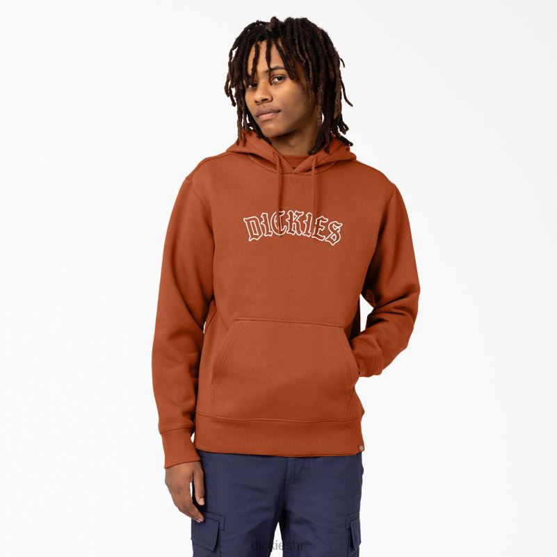 majica s kapuljačom s logom Union Springs muškarci Dickies redovito 6BPL61152 odjeća