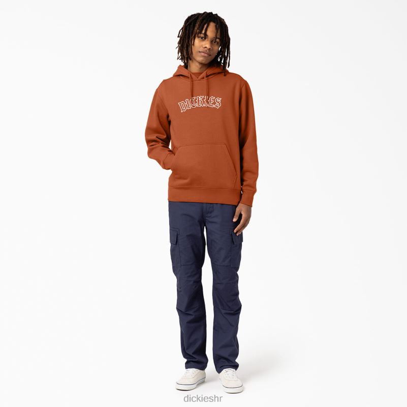 majica s kapuljačom s logom Union Springs muškarci Dickies redovito 6BPL61152 odjeća