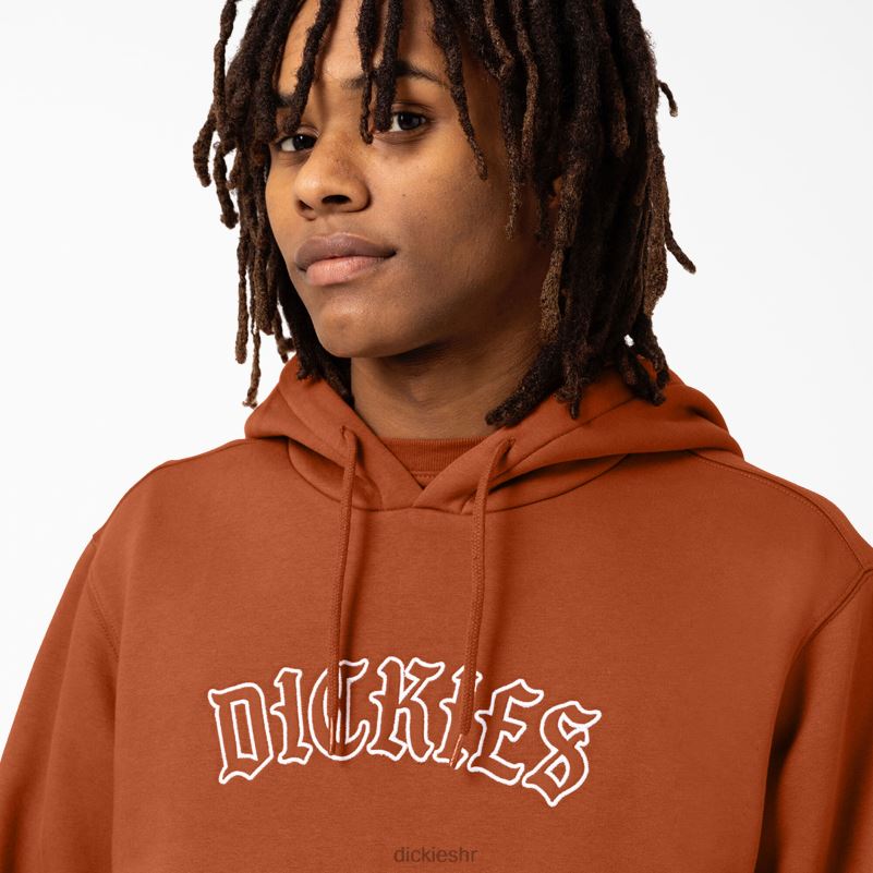 majica s kapuljačom s logom Union Springs muškarci Dickies redovito 6BPL61152 odjeća