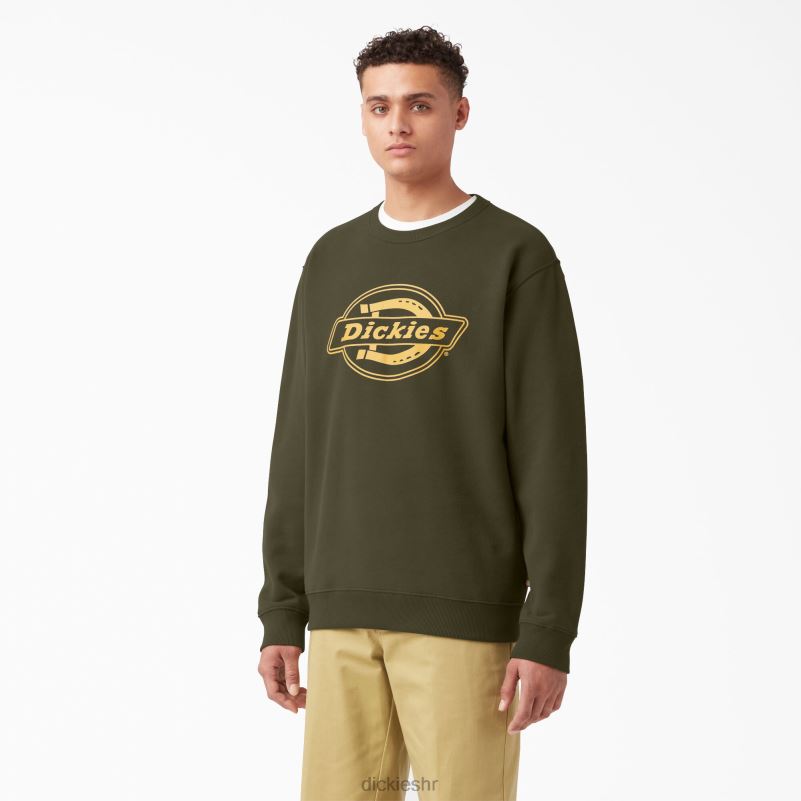 majica s logotipom od flisa muškarci Dickies redovito 6BPL61213 odjeća