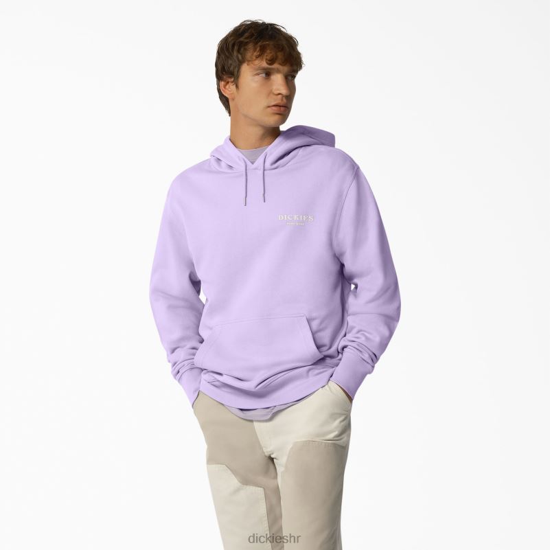 oatfield majica s kapuljačom muškarci Dickies ljubičasta ruža (ur2) 6BPL61170 odjeća