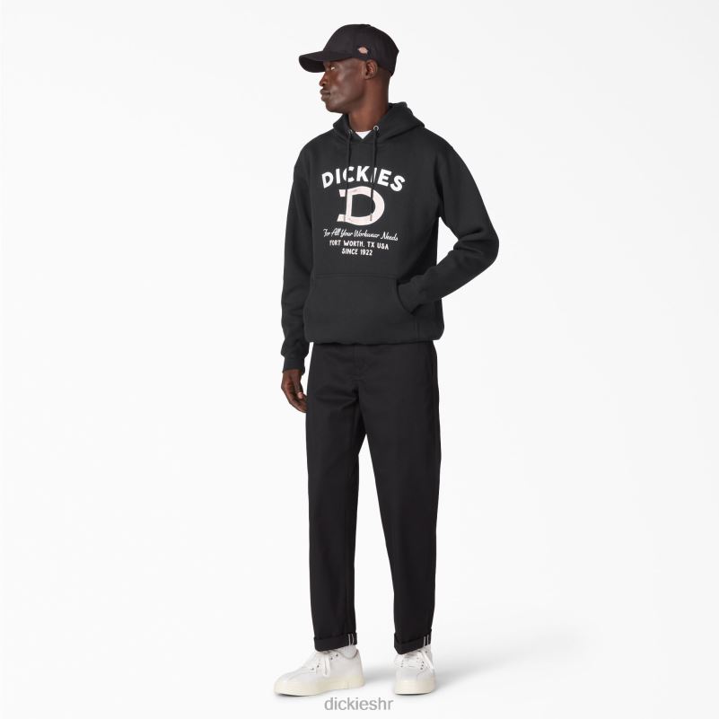 ogrtač s kapuljačom s kapuljačom s volovskim ovratnikom muškarci Dickies redovito 6BPL61174 odjeća