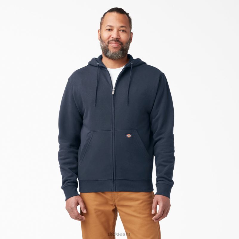 srednje teška majica s kapuljačom od flisa muškarci Dickies tamnoplava (dn) 6BPL6979 odjeća