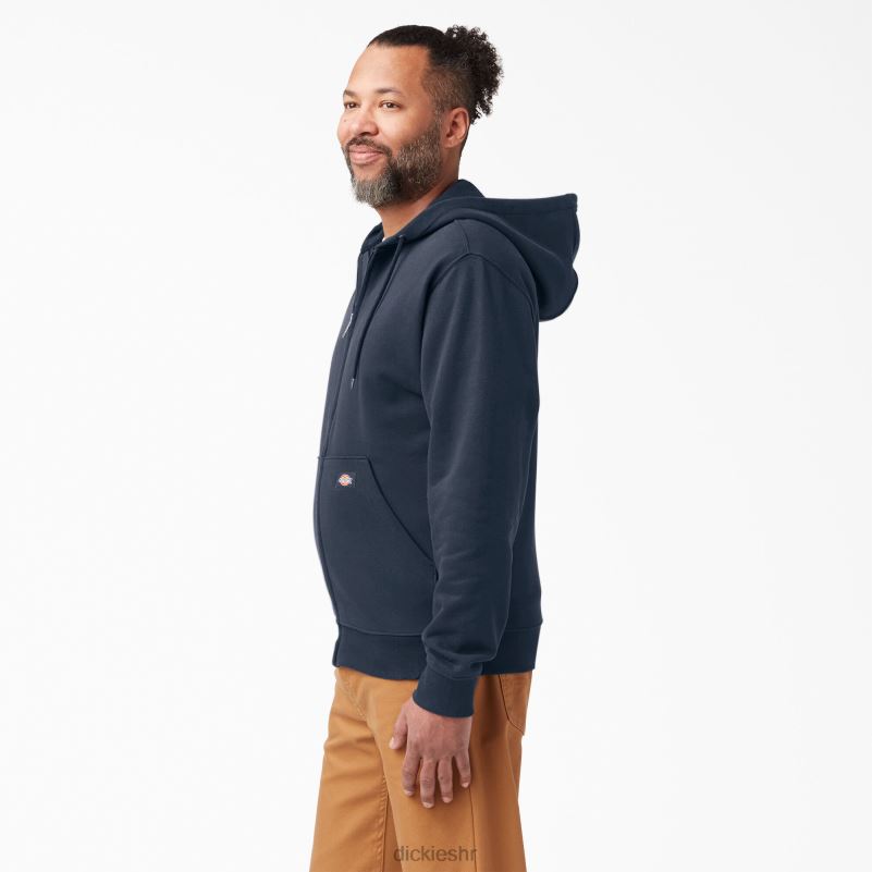 srednje teška majica s kapuljačom od flisa muškarci Dickies tamnoplava (dn) 6BPL6979 odjeća