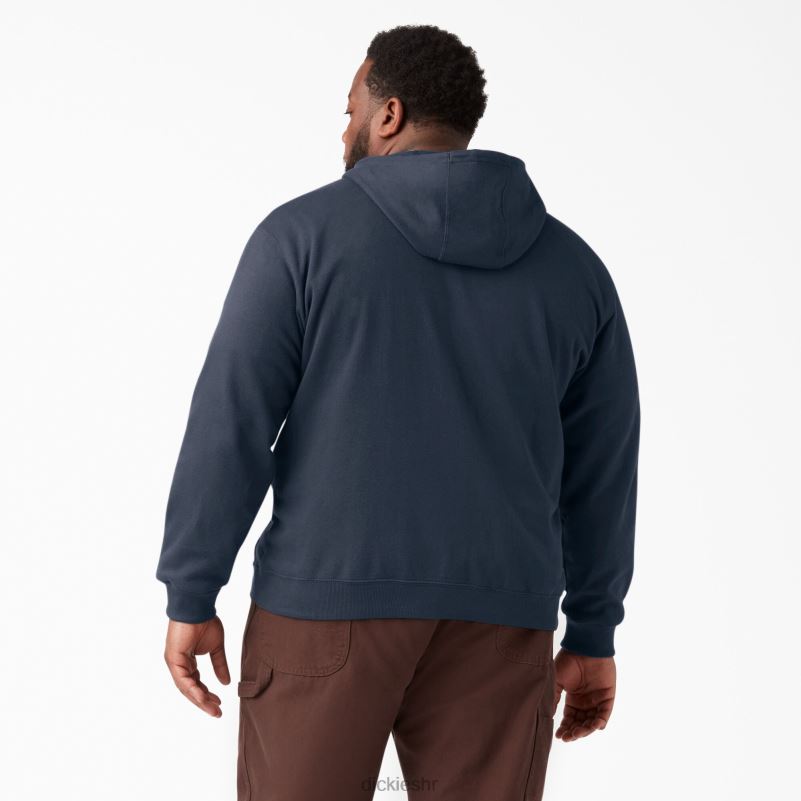 srednje teška majica s kapuljačom od flisa muškarci Dickies tamnoplava (dn) 6BPL6979 odjeća