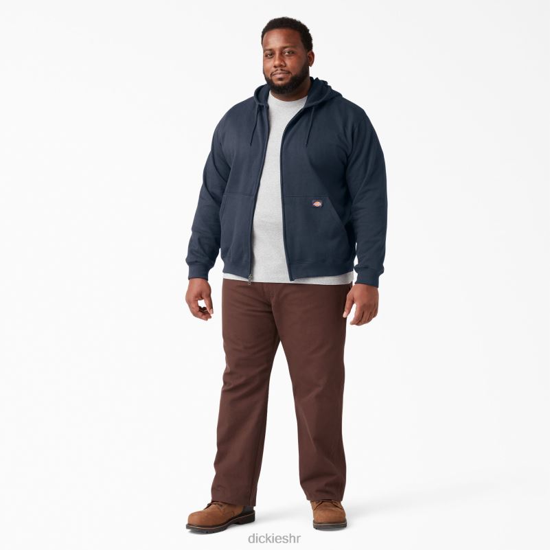 srednje teška majica s kapuljačom od flisa muškarci Dickies tamnoplava (dn) 6BPL6979 odjeća