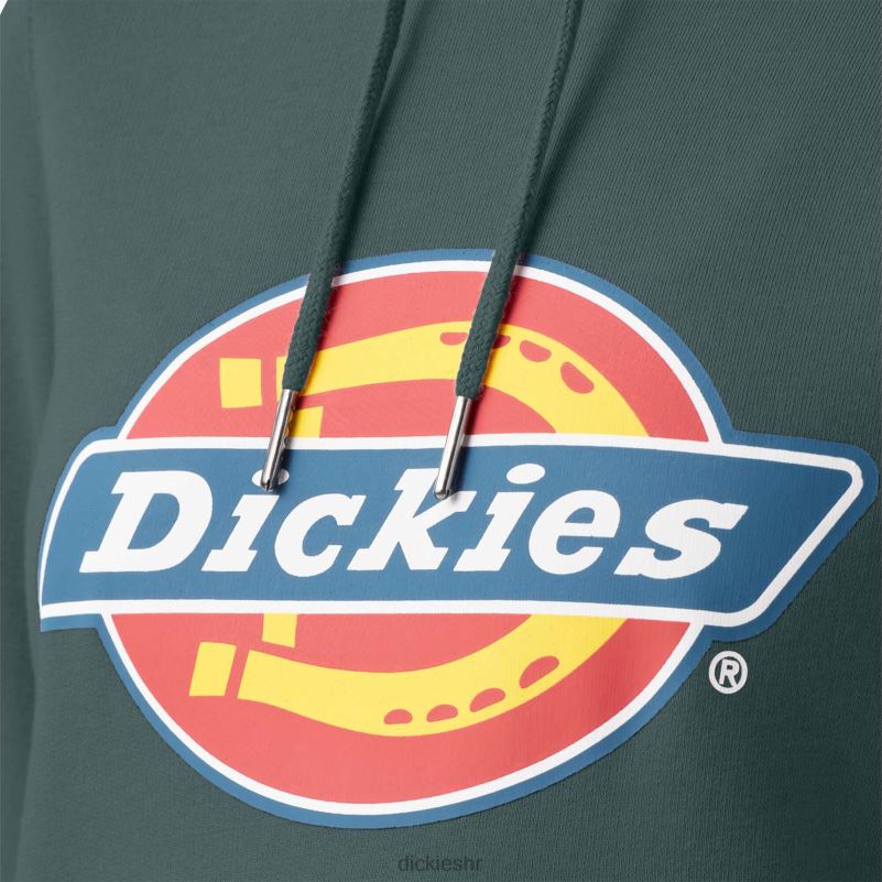 teški pulover s logotipom žene Dickies Lincoln Green (ln) 6BPL62332 odjeća