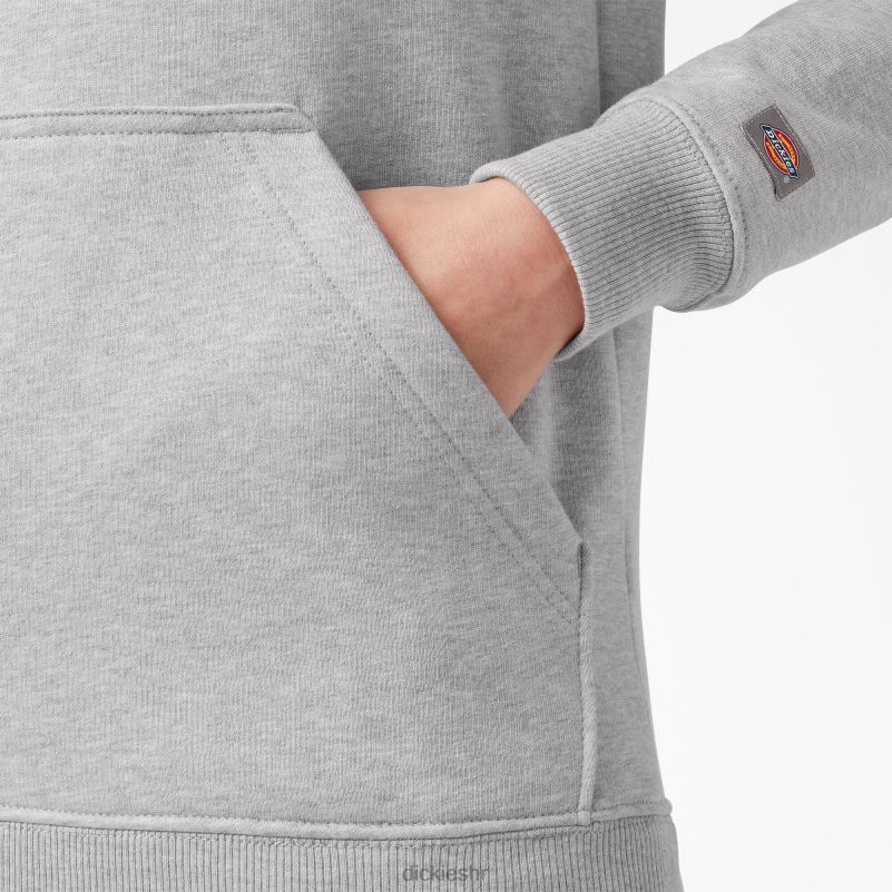teški pulover s logotipom žene Dickies vrijesak sivi (hg) 6BPL62329 odjeća