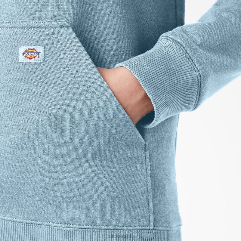 teški pulover s rukavima s logotipom žene Dickies čisto plava (eu) 6BPL62304 odjeća