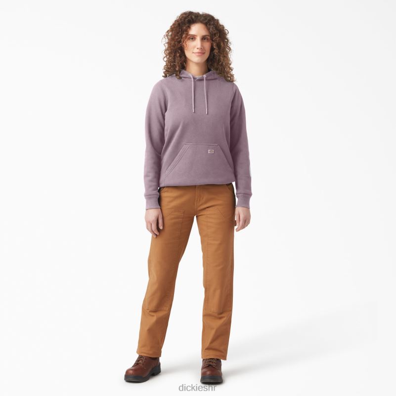 teški pulover s rukavima s logotipom žene Dickies jorgovan (lc) 6BPL62308 odjeća