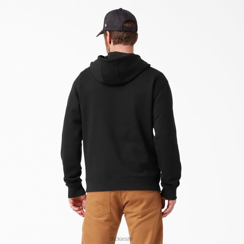 vodoodbojna majica s kapuljačom u tri boje muškarci Dickies crna (kbk) 6BPL61107 odjeća