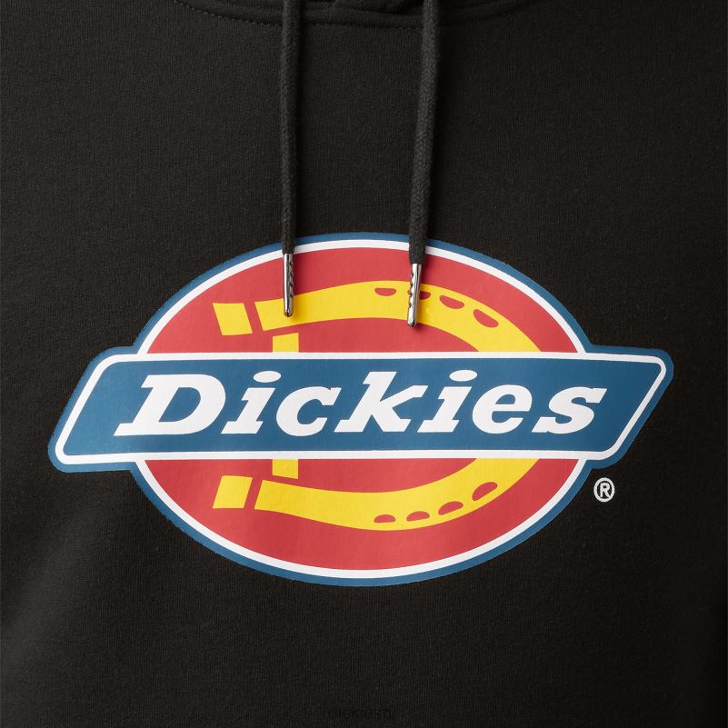vodoodbojna majica s kapuljačom u tri boje muškarci Dickies crna (kbk) 6BPL61107 odjeća