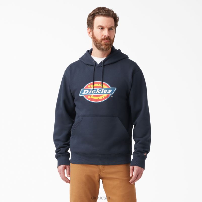 vodoodbojna majica s kapuljačom u tri boje muškarci Dickies tamnoplava (dn) 6BPL61105 odjeća