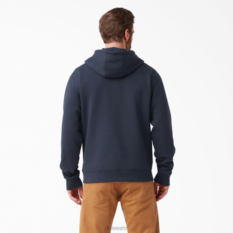 vodoodbojna majica s kapuljačom u tri boje muškarci Dickies tamnoplava (dn) 6BPL61105 odjeća