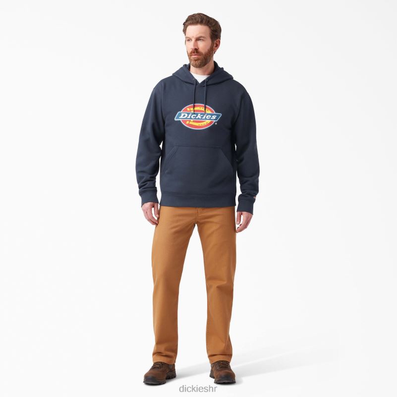vodoodbojna majica s kapuljačom u tri boje muškarci Dickies tamnoplava (dn) 6BPL61105 odjeća