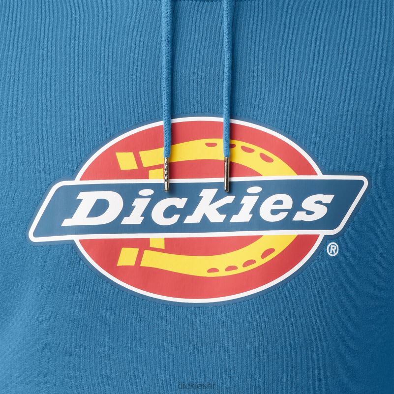 vodoodbojna majica s kapuljačom u tri boje muškarci Dickies vallarta plava (v2b) 6BPL61110 odjeća