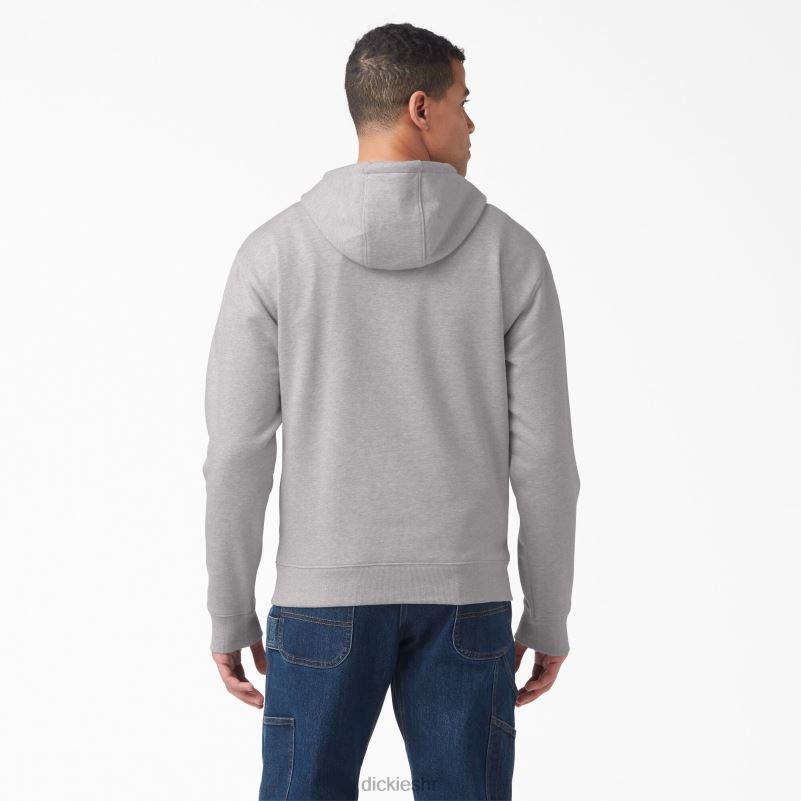 vodoodbojna majica s kapuljačom u tri boje muškarci Dickies vrijesak sivi (hg) 6BPL61106 odjeća
