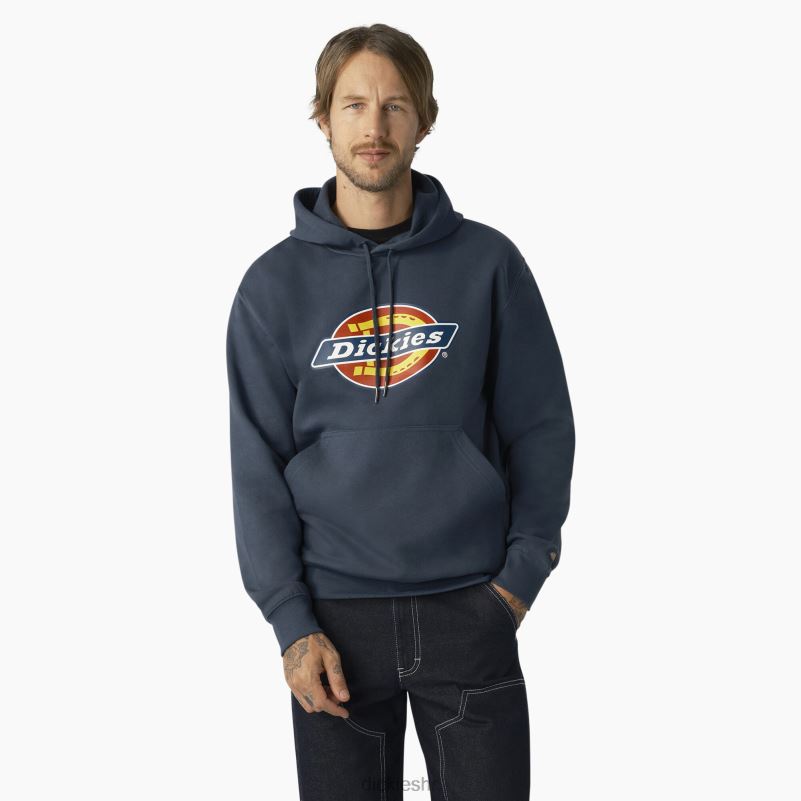 vodoodbojna majica s kapuljačom u tri boje muškarci Dickies zračno plava (af) 6BPL61103 odjeća
