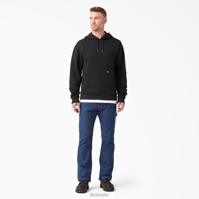vodoodbojna majica s rukavima s logotipom muškarci Dickies crna (kbk) 6BPL61040 odjeća