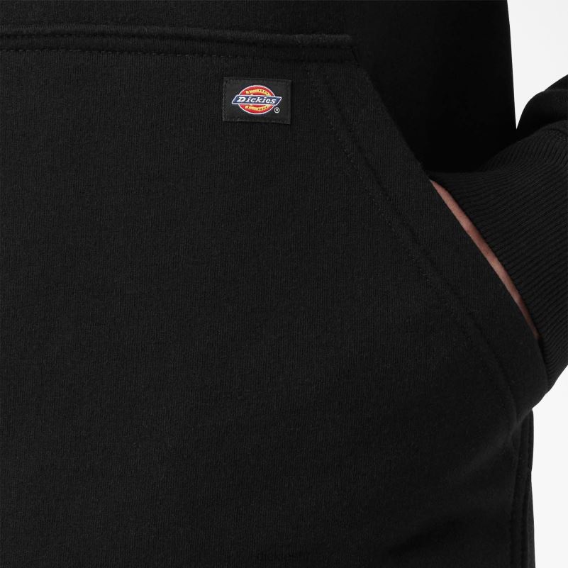 vodoodbojna majica s rukavima s logotipom muškarci Dickies crna (kbk) 6BPL61040 odjeća