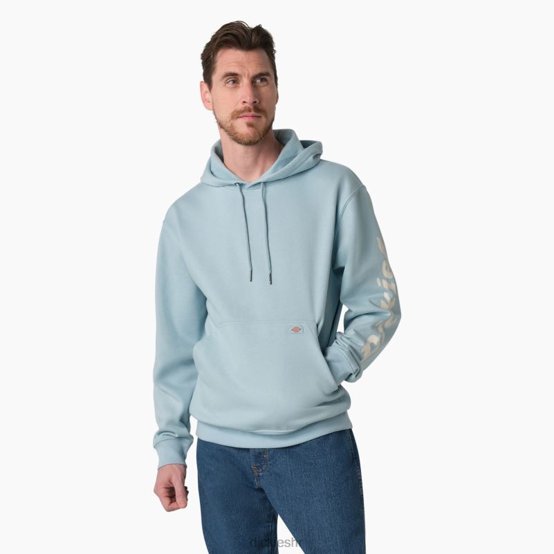 vodoodbojna majica s rukavima s logotipom muškarci Dickies čisto plava (eu) 6BPL61036 odjeća