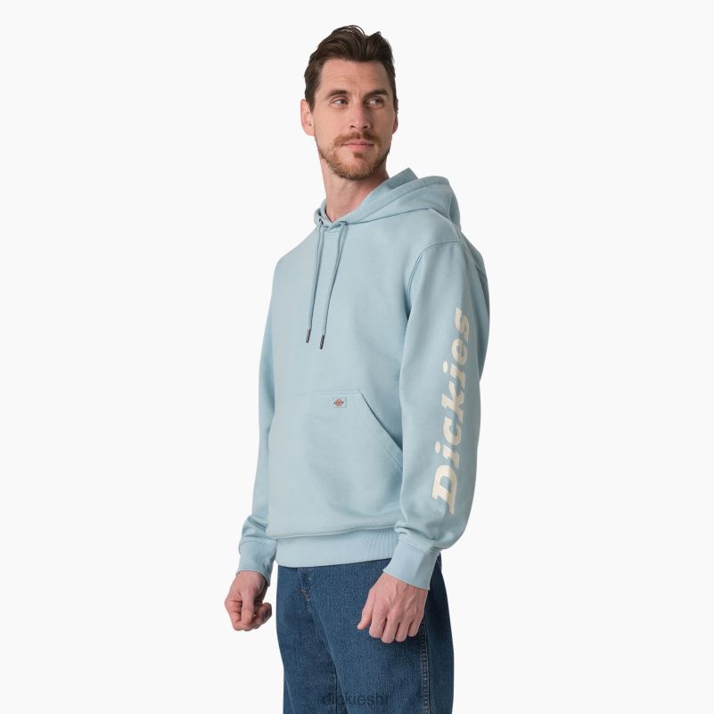 vodoodbojna majica s rukavima s logotipom muškarci Dickies čisto plava (eu) 6BPL61036 odjeća