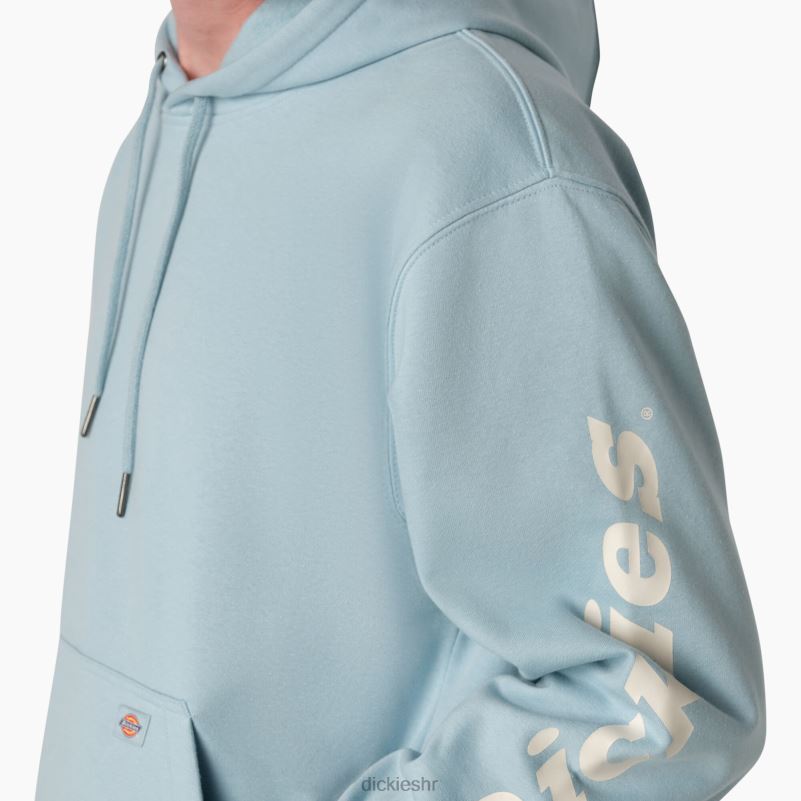 vodoodbojna majica s rukavima s logotipom muškarci Dickies čisto plava (eu) 6BPL61036 odjeća