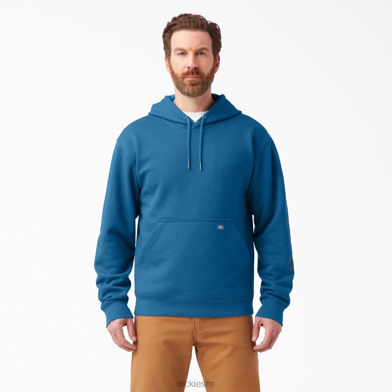 vodoodbojna majica s rukavima s logotipom muškarci Dickies vallarta plava (v2b) 6BPL61044 odjeća
