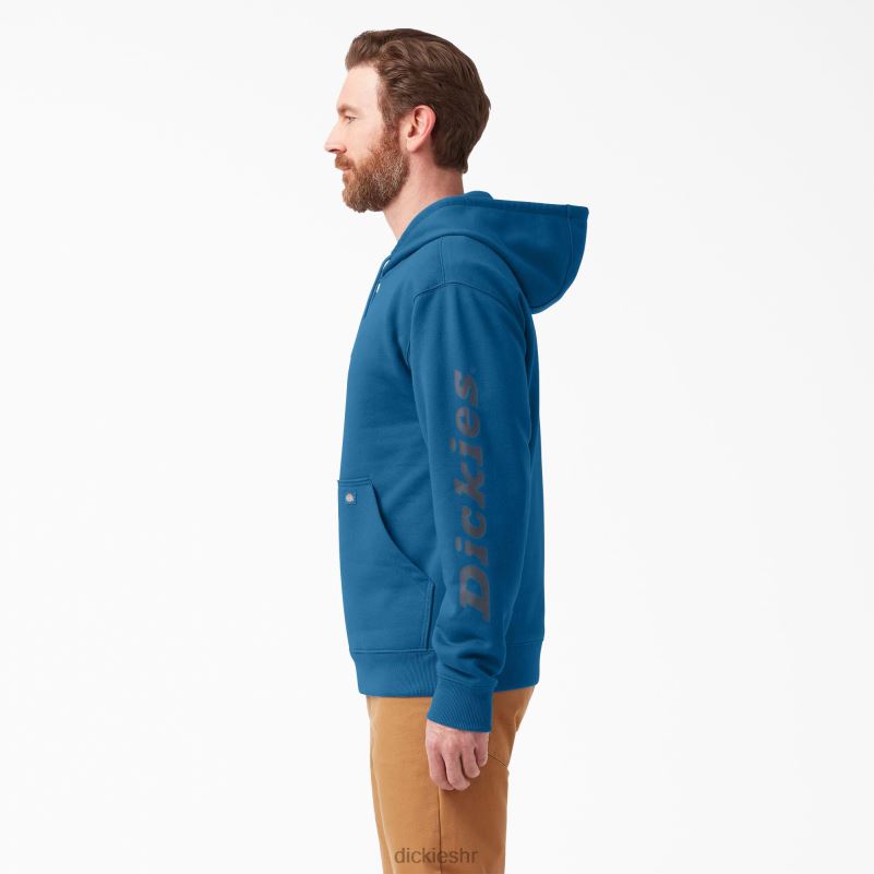 vodoodbojna majica s rukavima s logotipom muškarci Dickies vallarta plava (v2b) 6BPL61044 odjeća