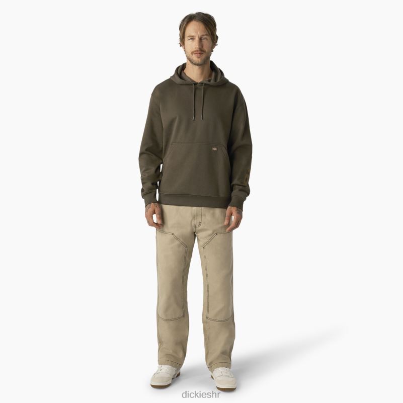 vodoodbojna majica s rukavima s logotipom muškarci Dickies zelena mahovina (ms) 6BPL61042 odjeća