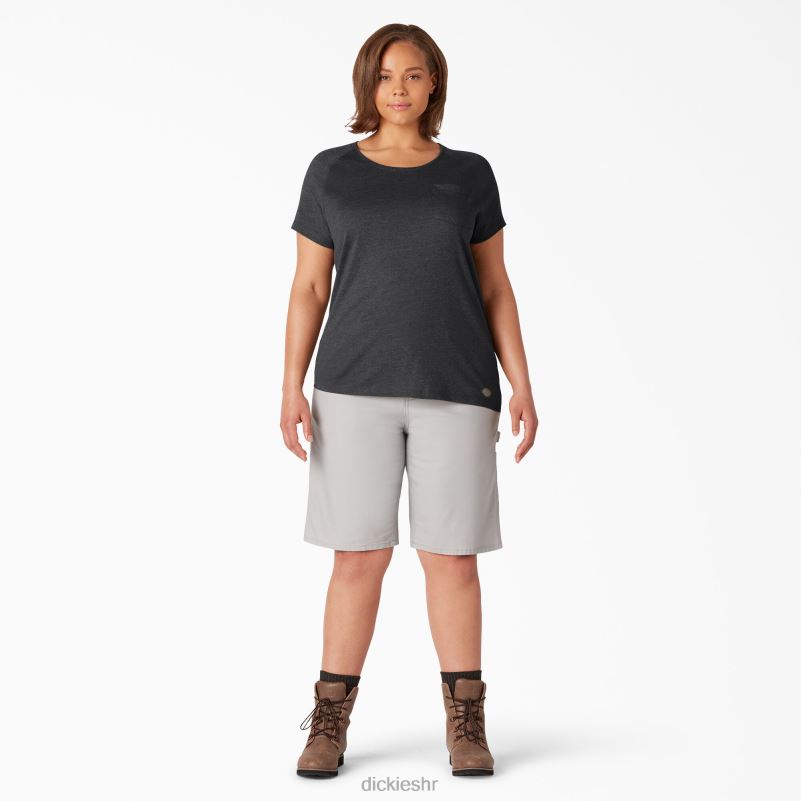 plus cool majica kratkih rukava žene Dickies crna (kbk) 6BPL61592 odjeća