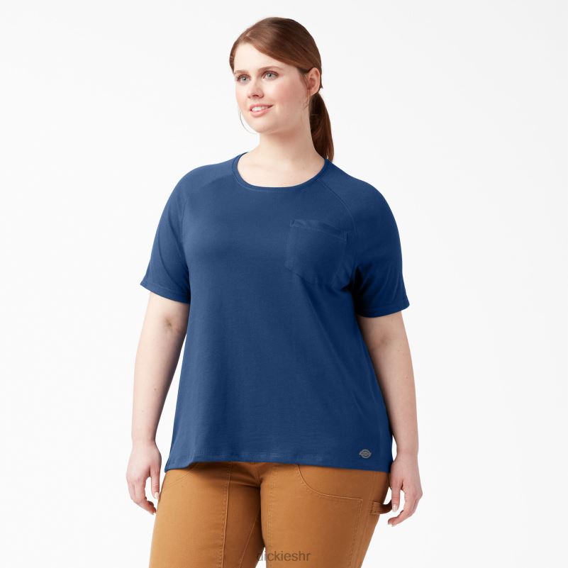 plus cool majica kratkih rukava žene Dickies dinamična mornarica (dy2) 6BPL61588 odjeća
