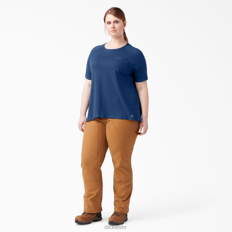 plus cool majica kratkih rukava žene Dickies dinamična mornarica (dy2) 6BPL61588 odjeća
