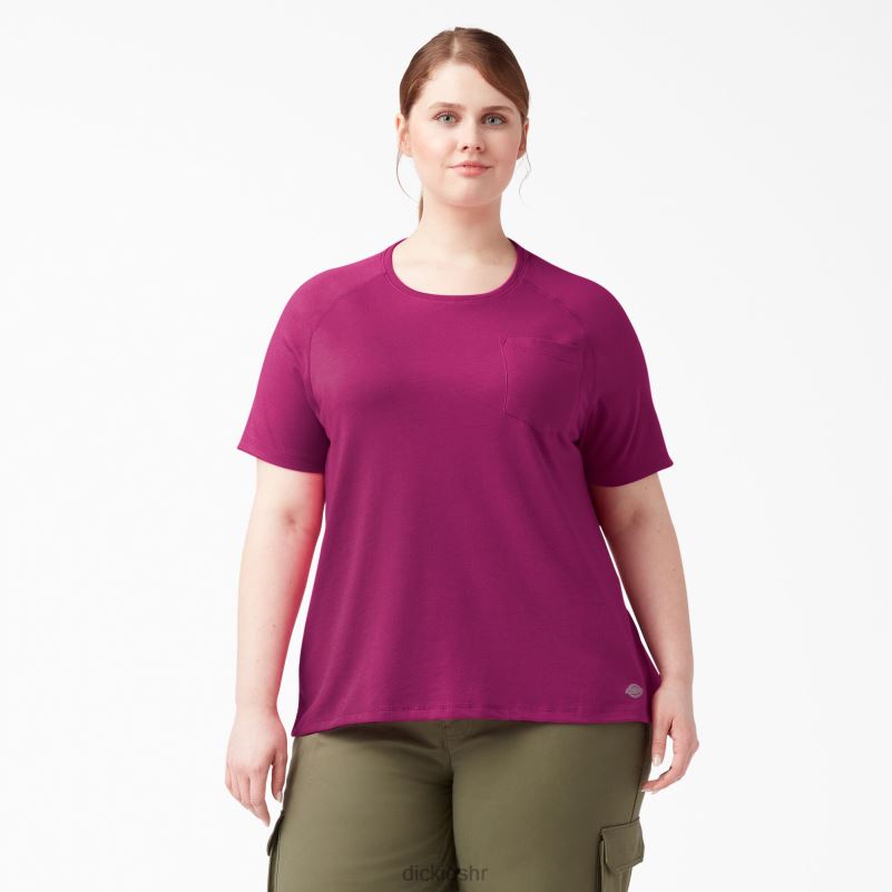 plus cool majica kratkih rukava žene Dickies festival fuksija (f2f) 6BPL61590 odjeća
