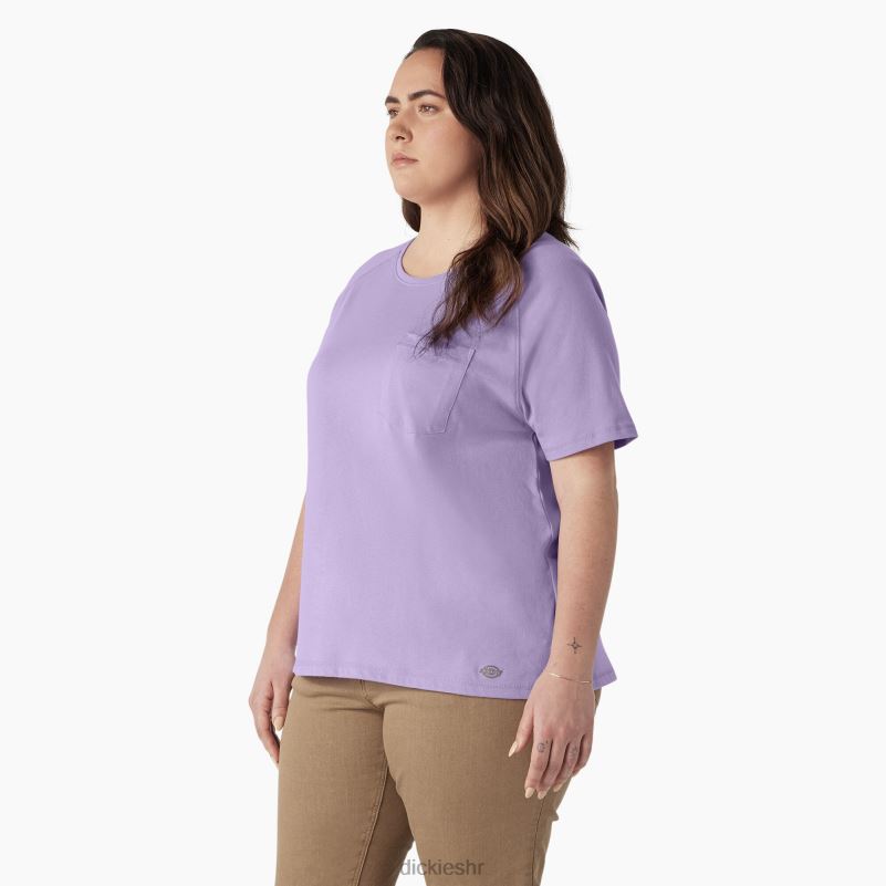 plus cool majica kratkih rukava žene Dickies ljubičasta ruža (ur2) 6BPL61594 odjeća