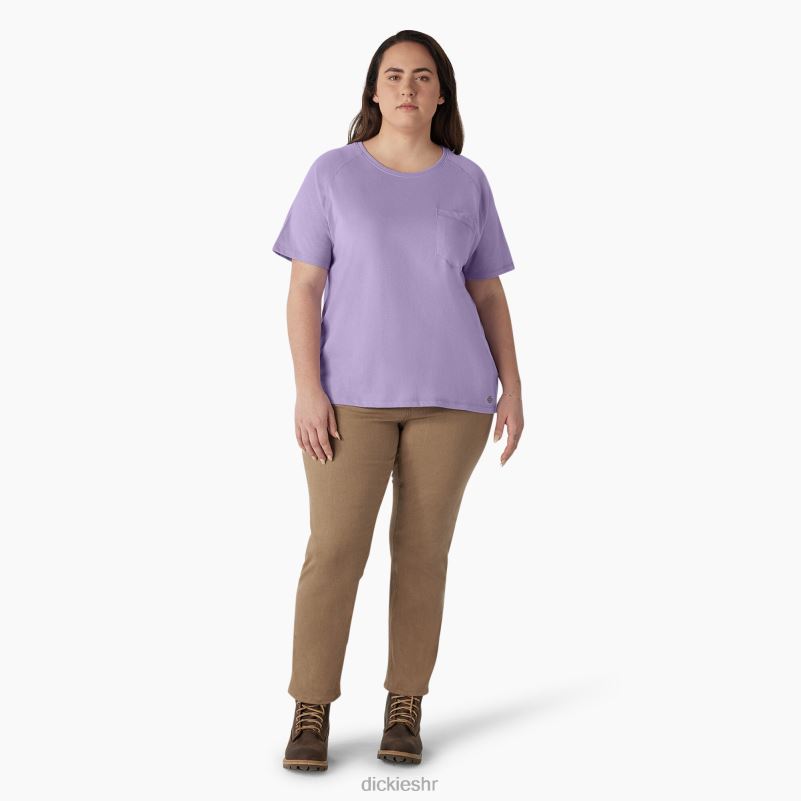 plus cool majica kratkih rukava žene Dickies ljubičasta ruža (ur2) 6BPL61594 odjeća