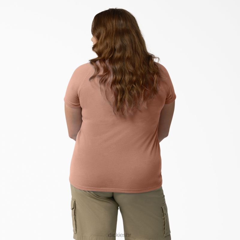 plus cool majica kratkih rukava žene Dickies pluto jednobojni vrijesak (c2k) 6BPL61587 odjeća