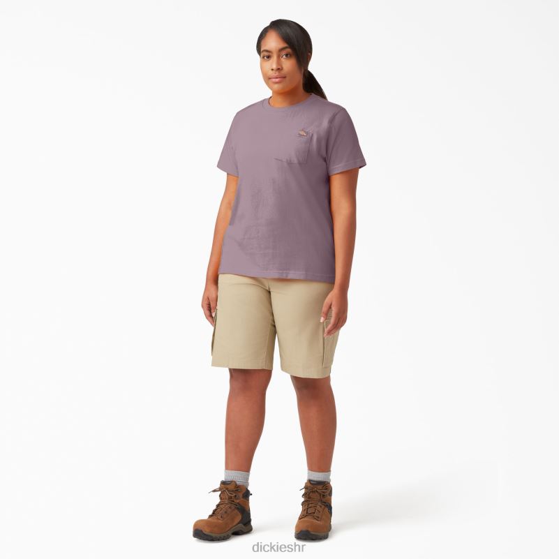 plus teškaška majica kratkih rukava žene Dickies jorgovan (lc) 6BPL61971 odjeća