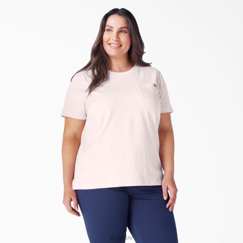 plus teškaška majica kratkih rukava žene Dickies lotos roza (lo2) 6BPL61973 odjeća