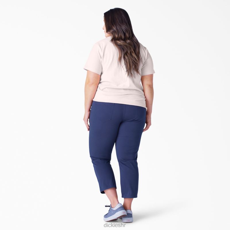 plus teškaška majica kratkih rukava žene Dickies lotos roza (lo2) 6BPL61973 odjeća