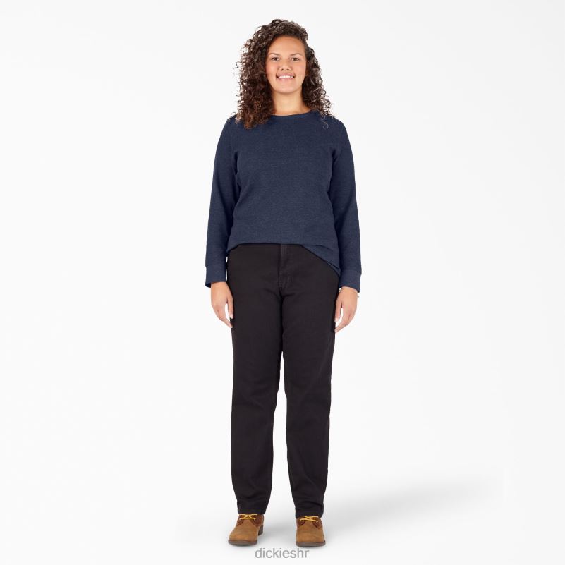 plus termo majica dugih rukava žene Dickies mornarska tinta (isd) 6BPL62070 odjeća
