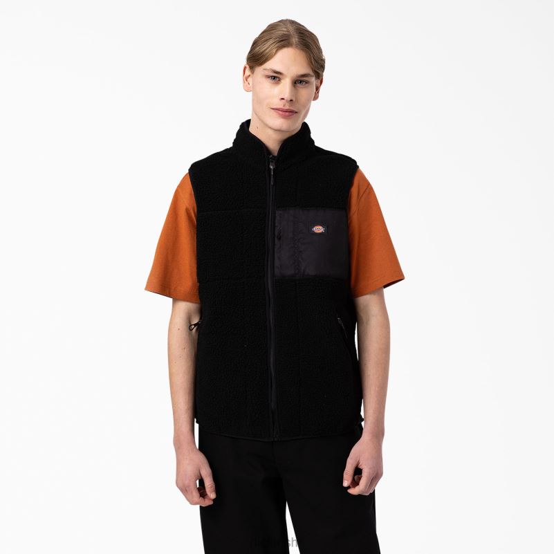 crveni padobranski prsluk muškarci Dickies crna (bk) 6BPL61120 odjeća