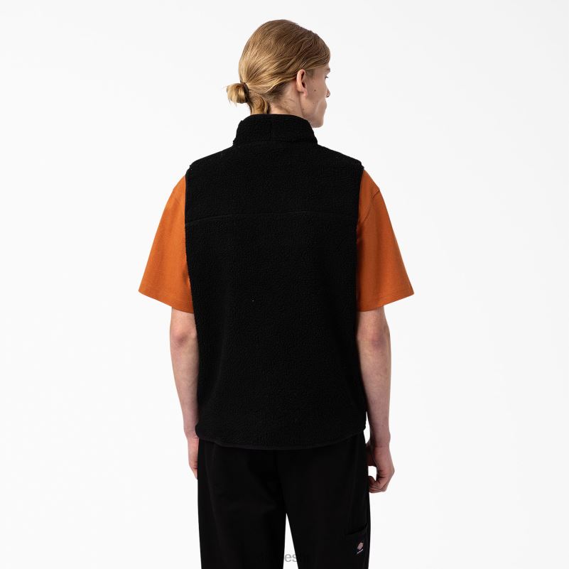 crveni padobranski prsluk muškarci Dickies crna (bk) 6BPL61120 odjeća