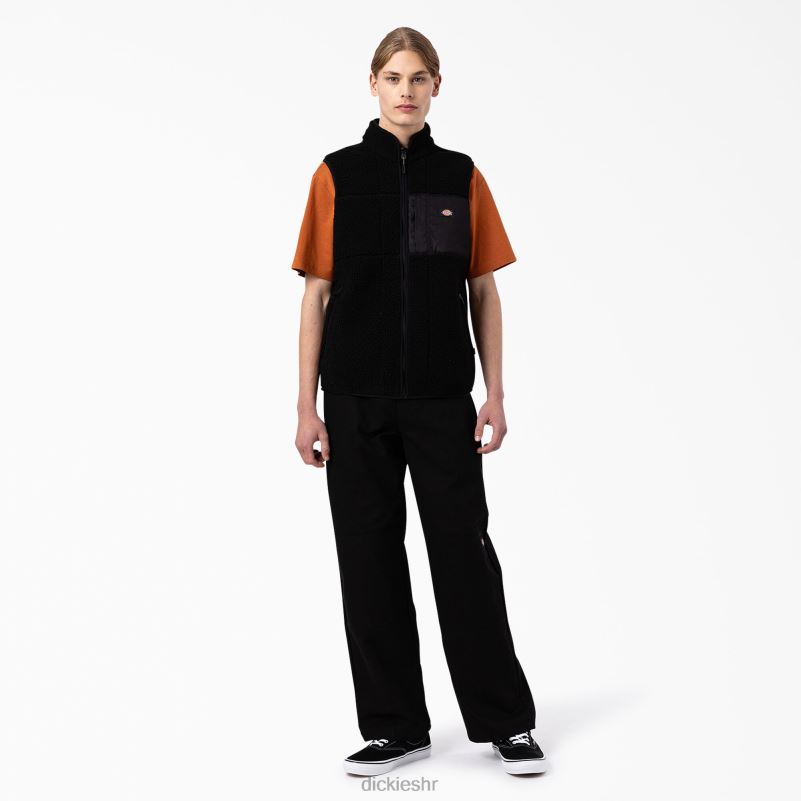 crveni padobranski prsluk muškarci Dickies crna (bk) 6BPL61120 odjeća