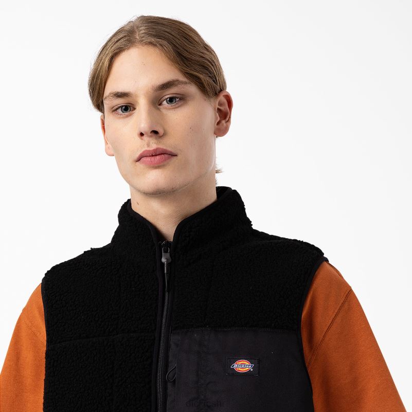 crveni padobranski prsluk muškarci Dickies crna (bk) 6BPL61120 odjeća