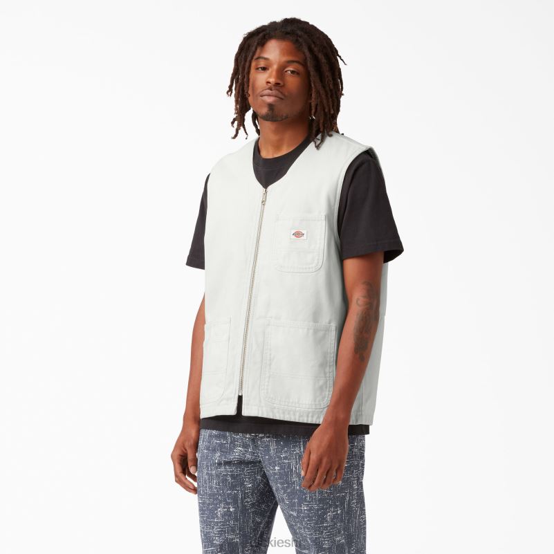 stonewashed duck stolarski prsluk muškarci Dickies isprani oblak (s2c) 6BPL61056 odjeća